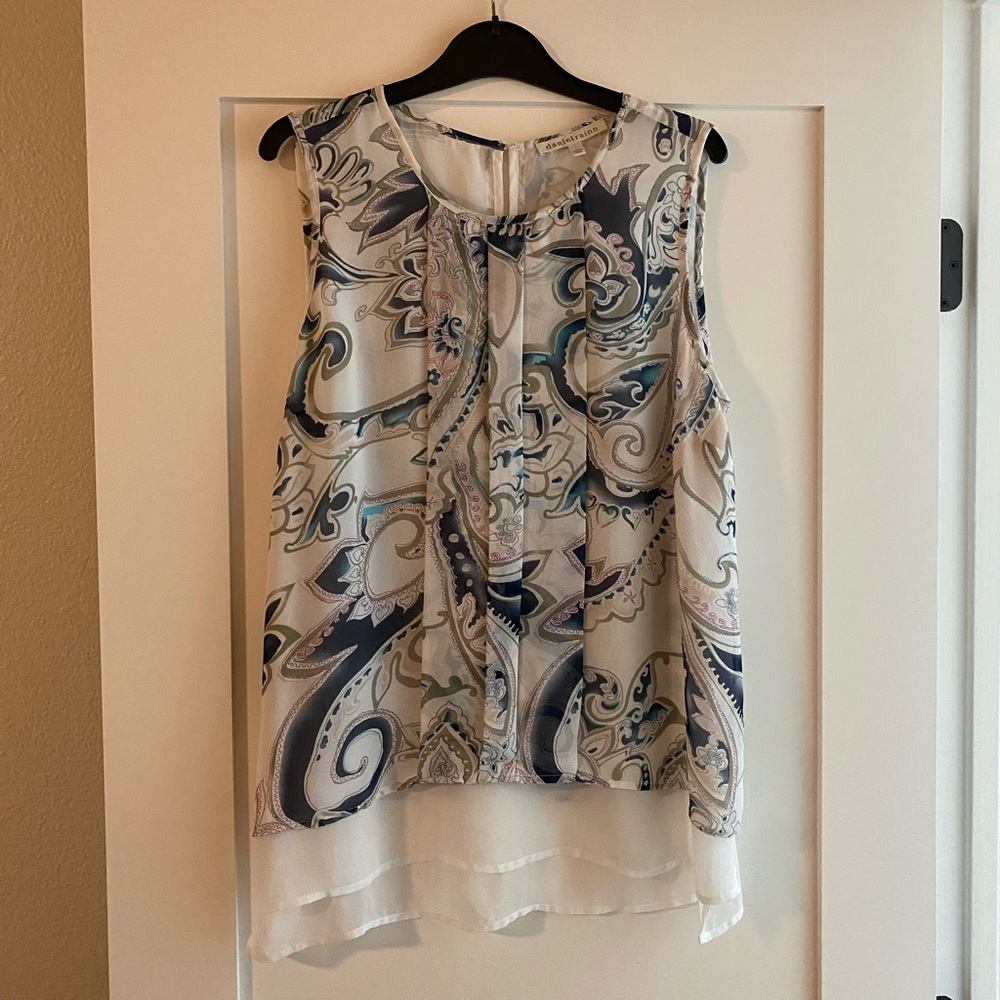 Beautiful sleeveless blouse